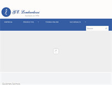 Tablet Screenshot of gelombardozzi.com.ar